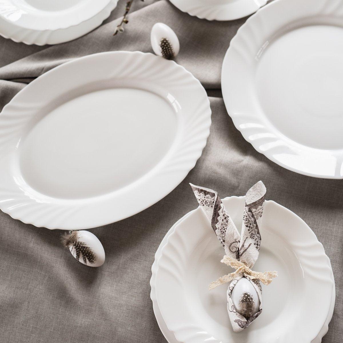 Bormioli rocco ebro oval plate (22cm,36cm) - Tamig